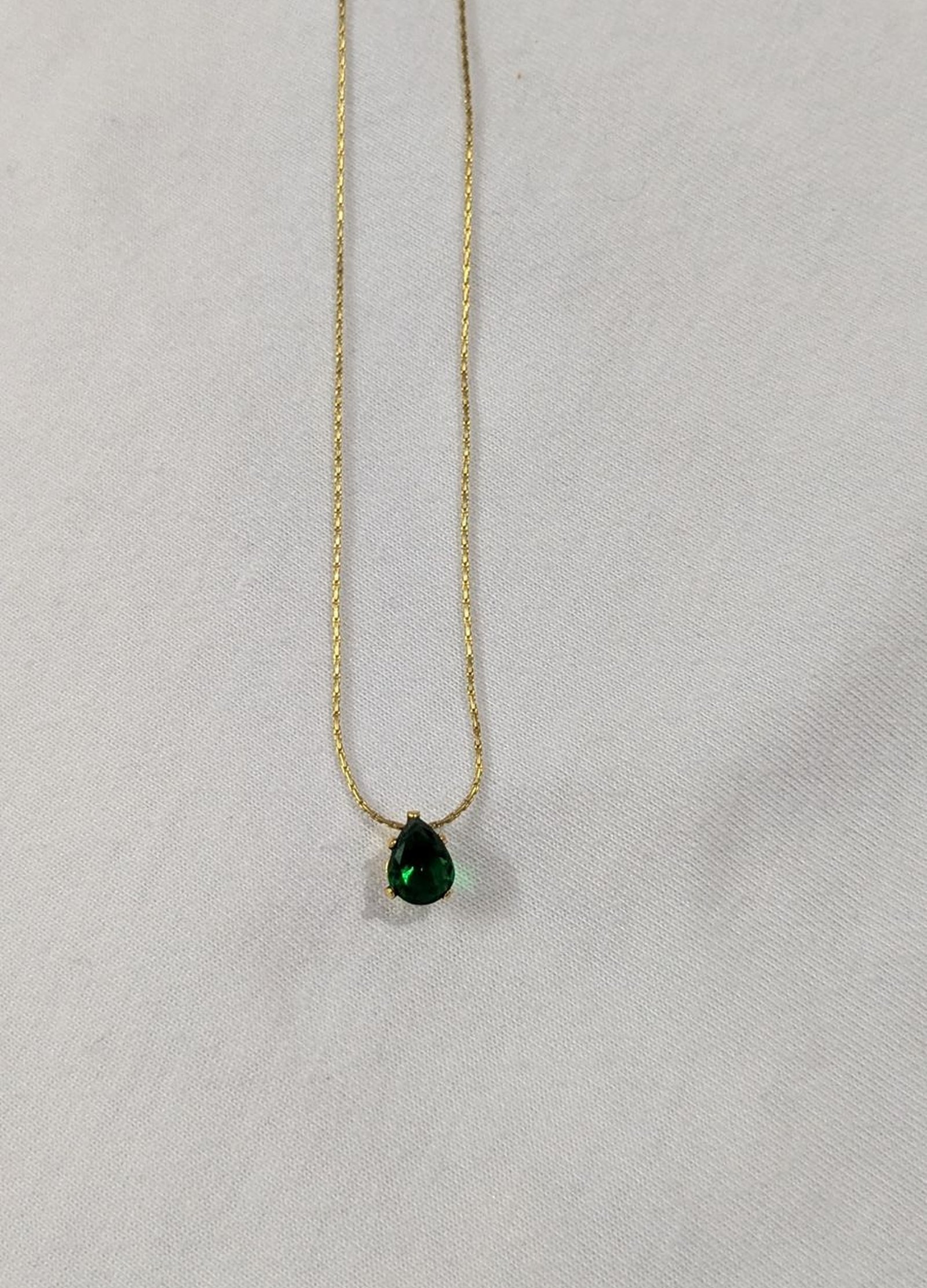 Crystal Dew Drop Necklace
